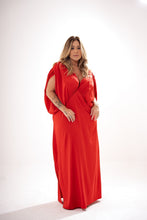 Carregar imagem no visualizador da galeria, Kaftan Ju Vermelho