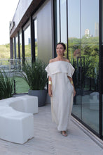Cargar imagen en el visor de la galería, Kaftan Esther Linho Off White
