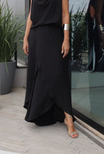 Load image into Gallery viewer, Wide Blue Linen Blouse