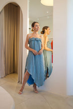 Carregar imagem no visualizador da galeria, Vestido Brigite Lurex Azul