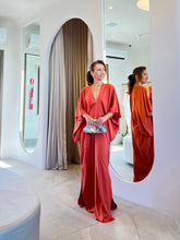 Carregar imagem no visualizador da galeria, Kaftan Helô Terracota