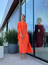 Carregar imagem no visualizador da galeria, Vestido Pérola Laranja