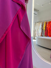 Carregar imagem no visualizador da galeria, Kaftan Simplice Dois Tons Fúcsia