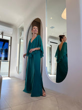 Load image into Gallery viewer, Vestido Rita Verde Esmeralda