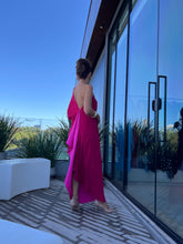 Carregar imagem no visualizador da galeria, Vestido Lola Dupla Face Cereja e Pink