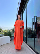 Carregar imagem no visualizador da galeria, Kaftan Dulce Laranja Neon