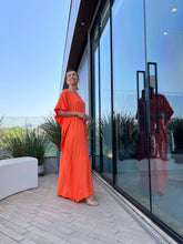 Carregar imagem no visualizador da galeria, Kaftan Dulce Laranja Neon