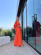 Carregar imagem no visualizador da galeria, Kaftan Dulce Laranja Neon