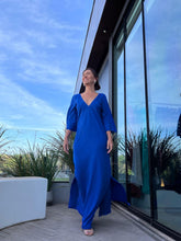 Carregar imagem no visualizador da galeria, Vestido Aline Azul Royal