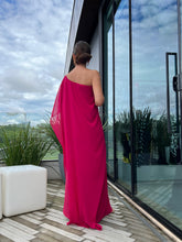 Carregar imagem no visualizador da galeria, Vestido Carmen Cereja + Flor