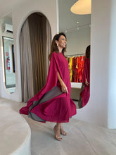 Carregar imagem no visualizador da galeria, Kaftan Simplice Dois Tons Midi