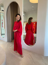 Carregar imagem no visualizador da galeria, Kaftan Rúbia Vermelho
