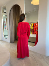 Carregar imagem no visualizador da galeria, Kaftan Rúbia Vermelho