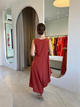 Carregar imagem no visualizador da galeria, Vestido Milena Terracota