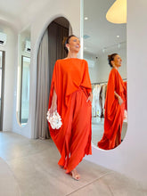 Load image into Gallery viewer, Red Asymmetric Blouse