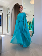 Carregar imagem no visualizador da galeria, Kaftan Lucia Azul Tiffany