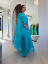 Carregar imagem no visualizador da galeria, Kaftan Lucia Azul Tiffany