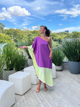 Carregar imagem no visualizador da galeria, Vestido Lia - Roxo + Manteiga