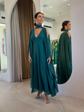 Carregar imagem no visualizador da galeria, Kaftan Verônica Verde + Faixa