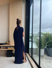 Carregar imagem no visualizador da galeria, Vestido Lírio Azul Marinho