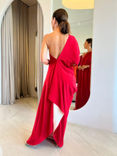 Carregar imagem no visualizador da galeria, Vestido Lola Dupla Face Vermelho e Bege