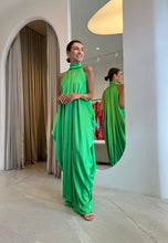 Carregar imagem no visualizador da galeria, Vestido Nina Verde Acetinado