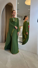 Carregar imagem no visualizador da galeria, Vestido Suzana Verde + Borboleta