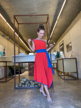 Carregar imagem no visualizador da galeria, Vestido Ravi Vermelho e Azul