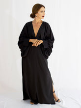 Carregar imagem no visualizador da galeria, Kaftan Bufante Preto