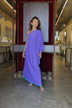 Carregar imagem no visualizador da galeria, Vestido Lola Dupla Face Lavanda e Verde