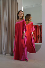 Carregar imagem no visualizador da galeria, Kaftan Dulce Vermelho e Pink