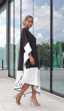 Carregar imagem no visualizador da galeria, Vestido Lia Preto e Branco