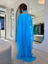 Carregar imagem no visualizador da galeria, Kaftan Lucia Azul + Faixa
