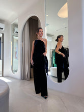 Cargar imagen en el visor de la galería, Calça Juliana Veludo Preta
