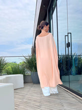 Load image into Gallery viewer, Wide White Linen Blouse
