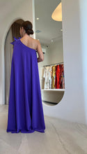 Load image into Gallery viewer, Kaftan Square Ombro Só roxo + Folha
