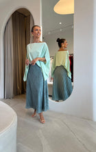 Carregar imagem no visualizador da galeria, Saia Priscila Verde e Azul
