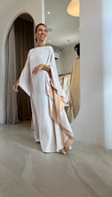 Carregar imagem no visualizador da galeria, Kaftan Simplice Off White + Areia
