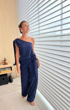 Carregar imagem no visualizador da galeria, Blusa Ombro Só Melissa Azul Marinho
