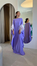 Load image into Gallery viewer, Kaftan Simplice Plumas Lavanda
